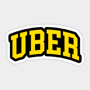 Uber Sticker